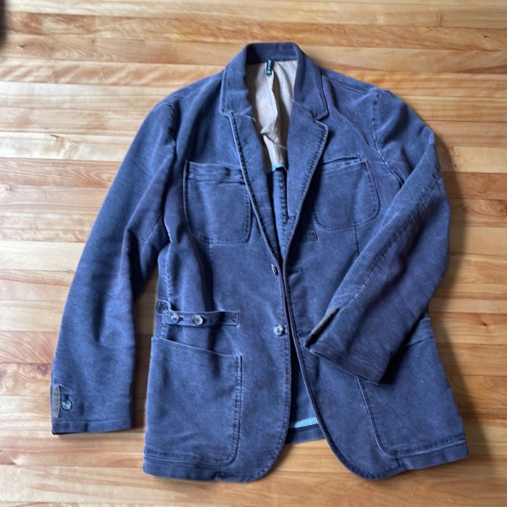 Braddock jacket , size L, velvet material